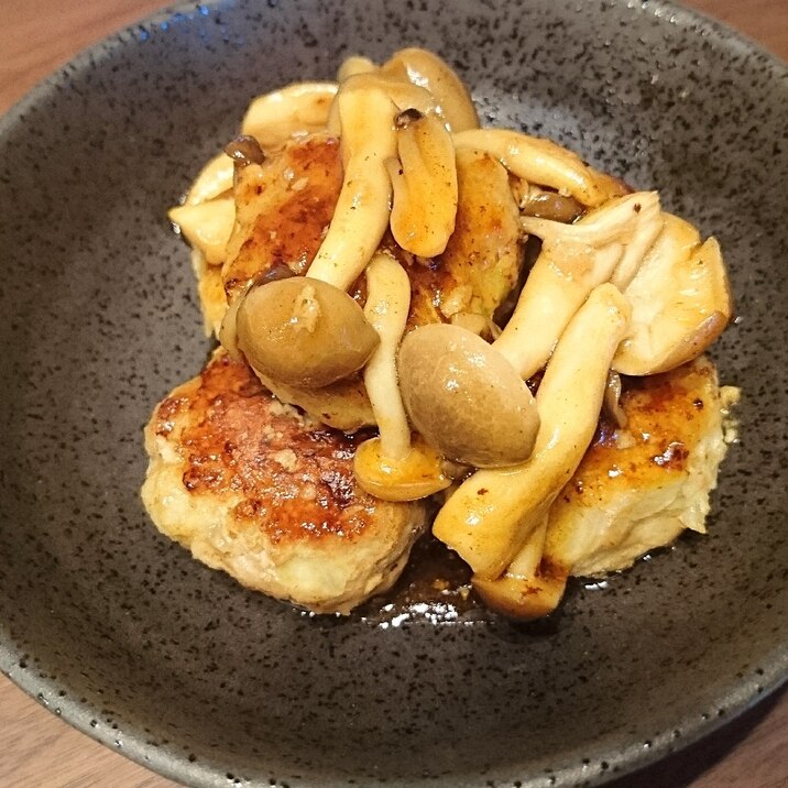 キャベツたっぷり！照り焼きひとくちハンバーグ